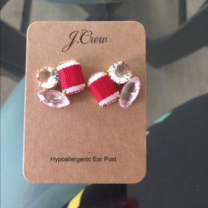 J. Crew Jewelry - J Crew Ribbon and Stone Earrings J. Crew Jewelry - J Crew Ribbon and Stone Earrings